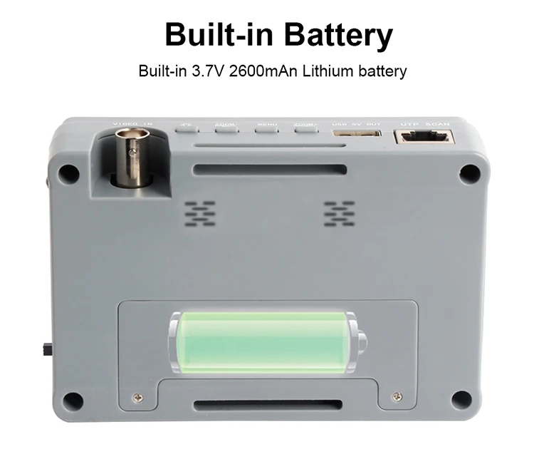 5MP cctv тестер монитор для камеры видеонаблюдения ahd utp Аналоговый Тестер