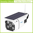 Камера видеонаблюдения с солнечной батареей, 1080P, Wi-Fi, IP67, ИК, ночное видение, 2 МП, низкое энергопотребление, пик, беспроводная