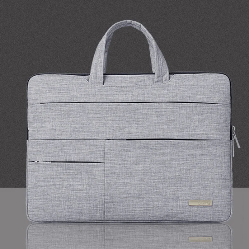 BAGSMART 15,6 дюймовый портфель для ноутбука, сумка, нейлоновый портфель, Офисные Сумки, деловые компьютерные сумки синего цвета