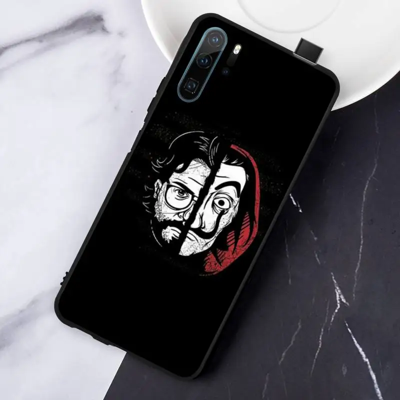 

spain tv money heist paper house Phone Case For Huawei honor Mate P 10 20 30 40 i 9 8 pro x Lite smart 2019 nova 5t