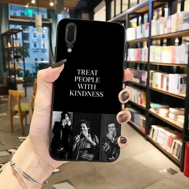 

Harry Styles Treat People With Kindness Phone Case For Huawei honor Mate P 10 20 30 40 Pro 10i 9 10 20 8 x Lite