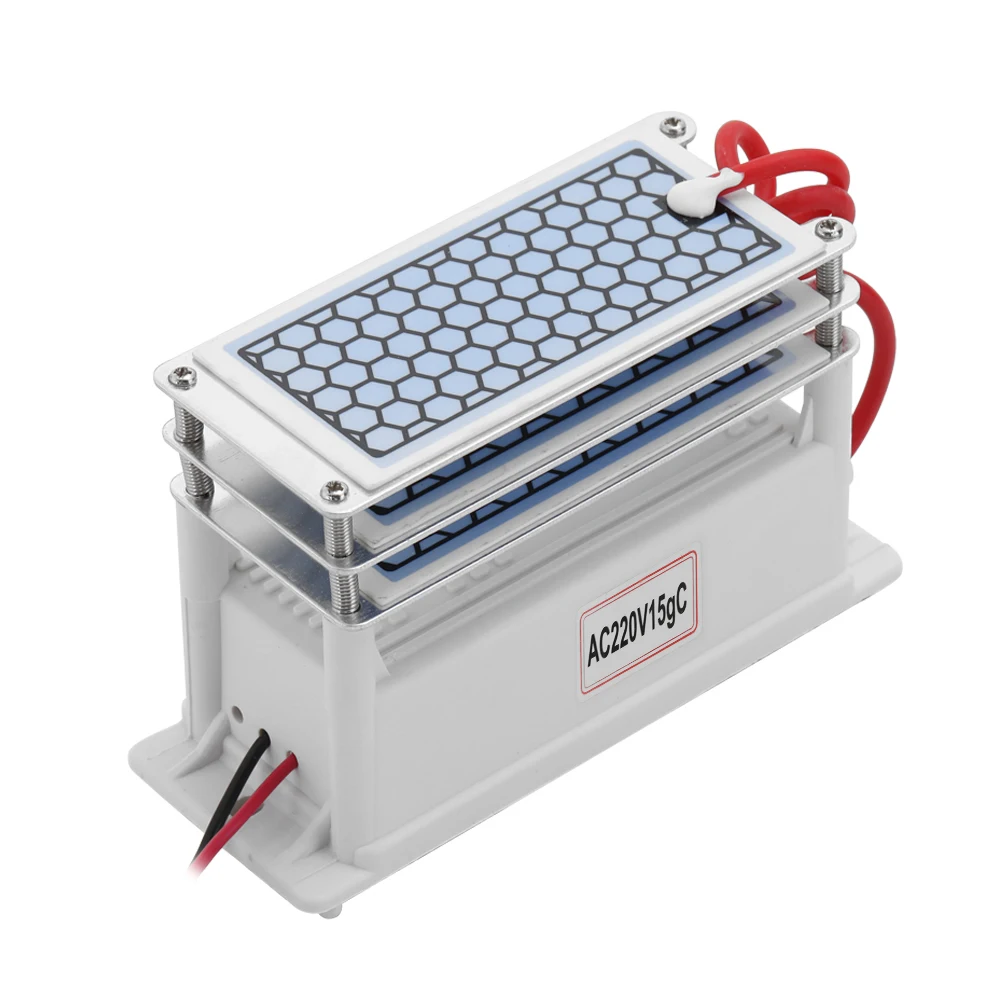 Для домашнего использования Портативный Керамика озона 15 Гц/ч генератор долгий