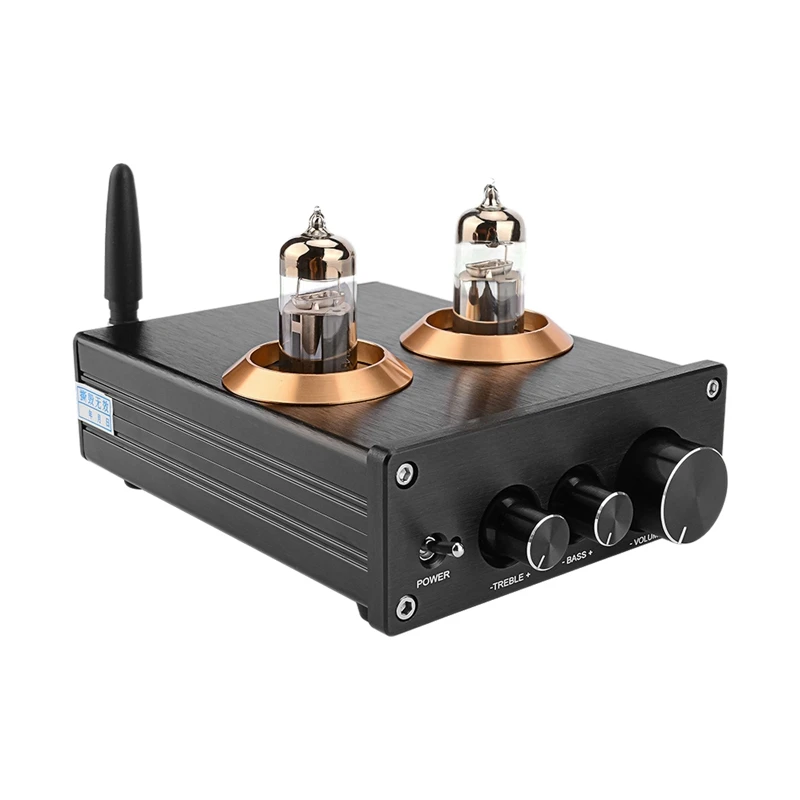 

Bluetooth 5.0 Hifi 6J5 Tube Preamp Amplifier NE5532 Volume Adjustment