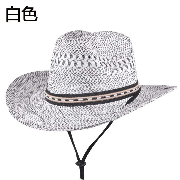 H7541 мужская летняя шляпа солнцезащитный козырек анти-УФ крутая дышащая