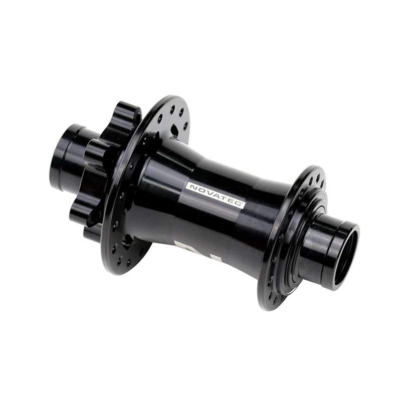 Novatec DH61SB Mtb дисковый тормоз 32 36 отверстий велосипедная ступица DH через ось горные передние ступицы 20 мм 110 мм 2 подшипника