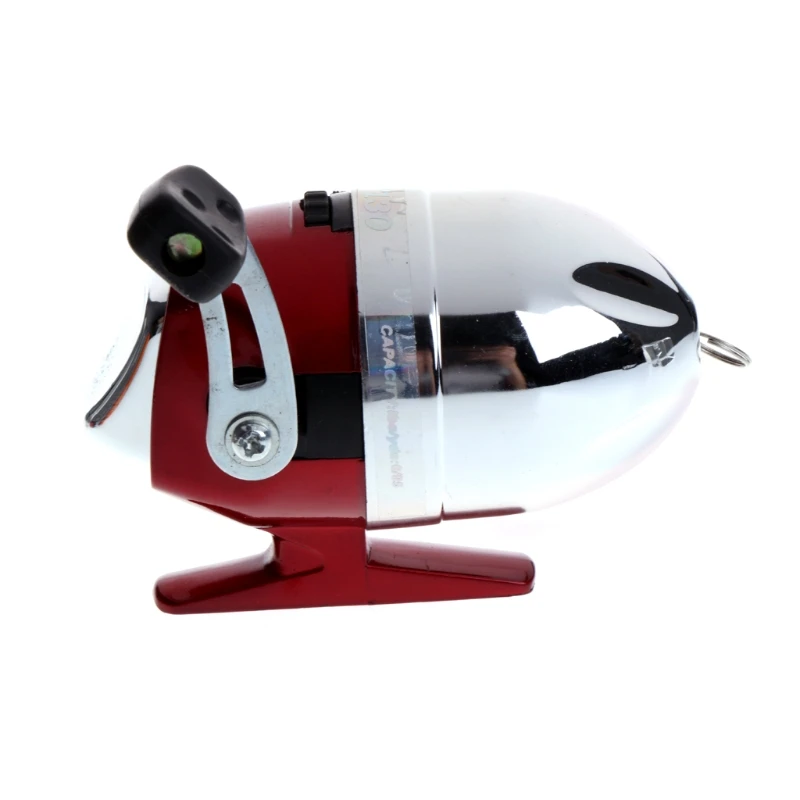 Металлическая Рыболовная катушка с закрытым лицом спиннинговое колесо леской