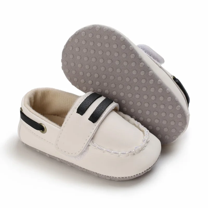 

2021 New Baby Boy Girl Shoes Boy Small Leather Shoes Toddler Soft Sole Anti-slip First Walkers Infant Newborn Crib Shoes