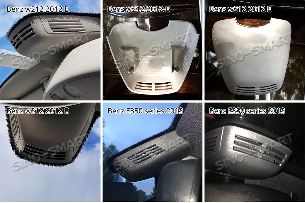 SINOSMART 96658 Wifi DVR камера для Mercedes Benz E Class W212 W213 W204 и т. д. управление с помощью приложения SONY IMX323