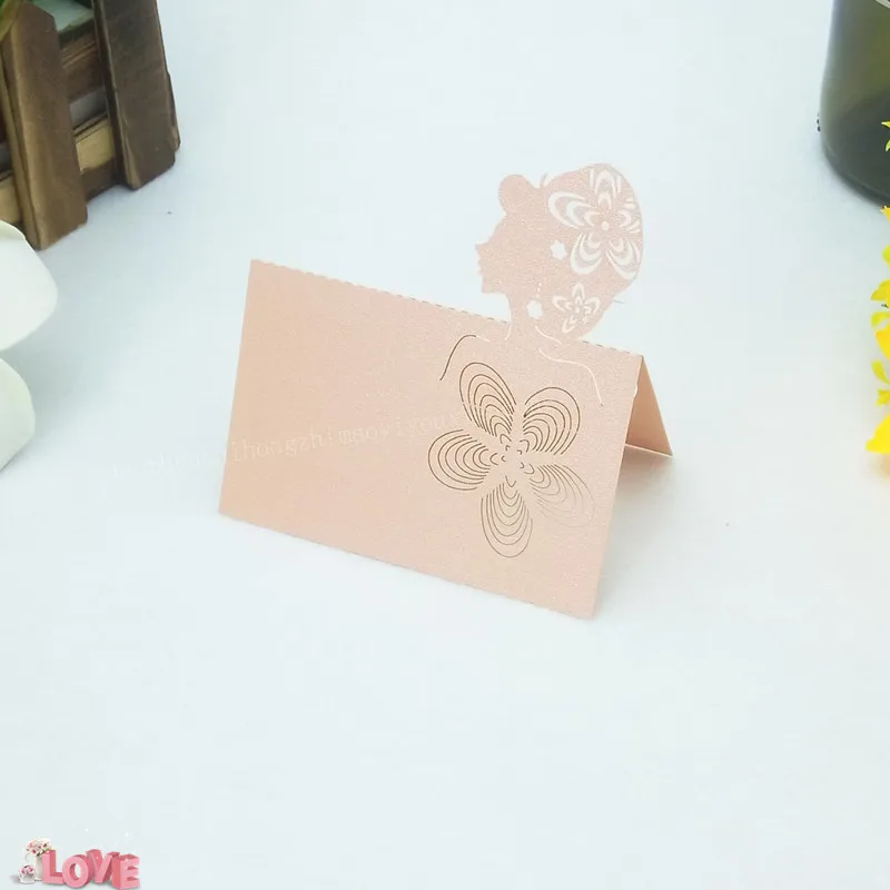 100 шт. лазерная резка узор для невесты свадебное торжество день рождения