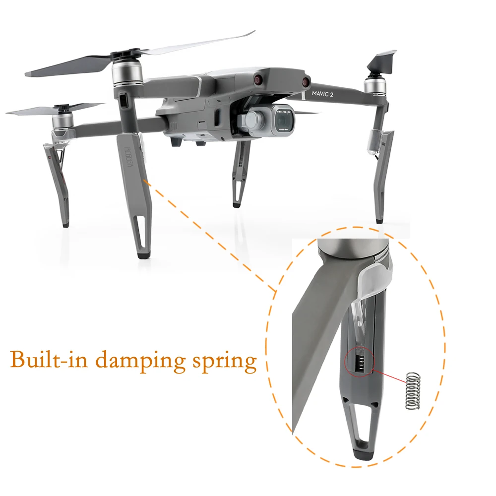 Повышенная посадка встроенная амортизирующая пружина для дрона DJI MAVIC 2