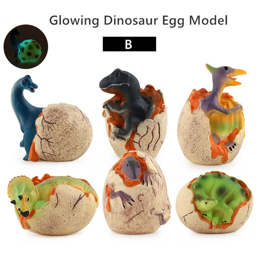 

Novelty Simulation Glowing Dinosaur Egg Light Model Children's Toys Gifts Большой Динозавр Коронавирус Игрушка Детские#L Игрушки