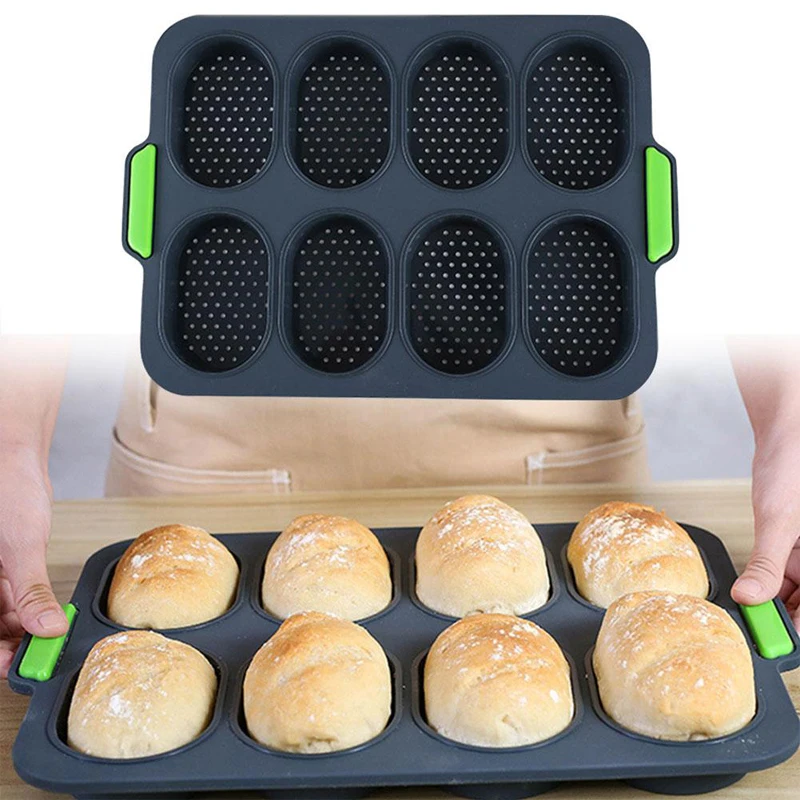 

1pcs Silicone Mold French Bread Baking Mold Bread Baking Tray Nonstick Cake Baguette Mold Pans Bread Baking Tools