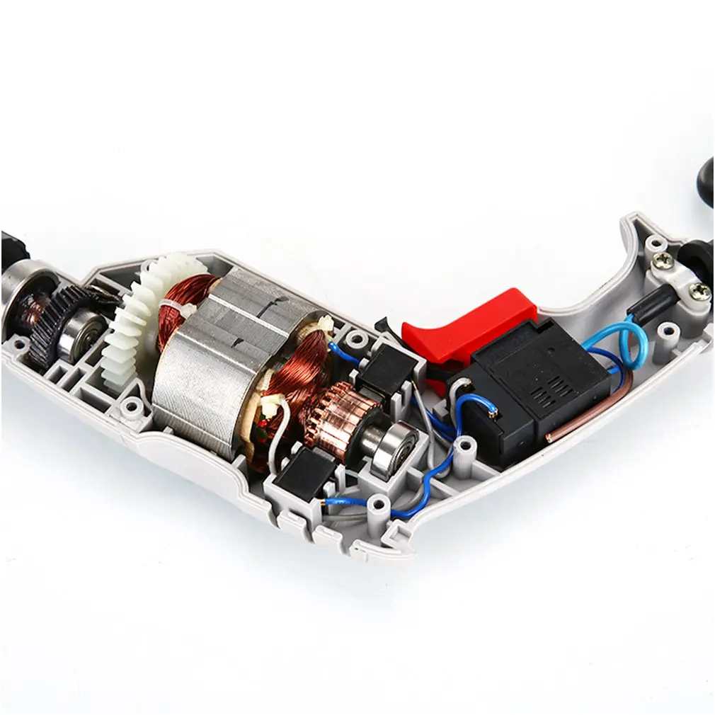 Мощная многофункциональная электрическая дрель 450 Вт ручная отвертка с двойным