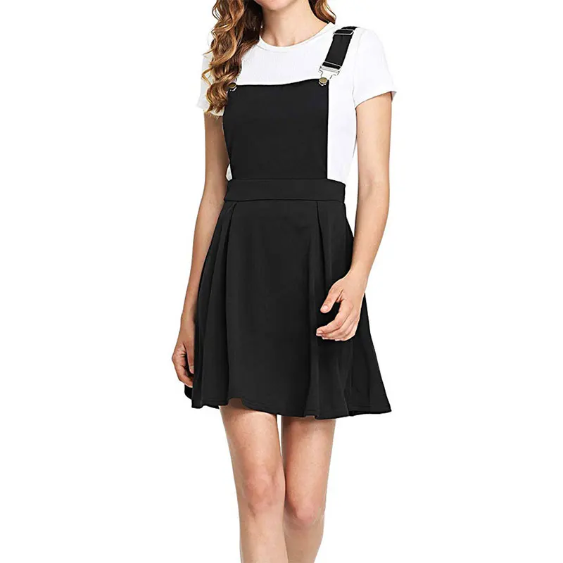 Летние женские Мини Вечерние юбка 2021 повседневное без рукавов в складку платье