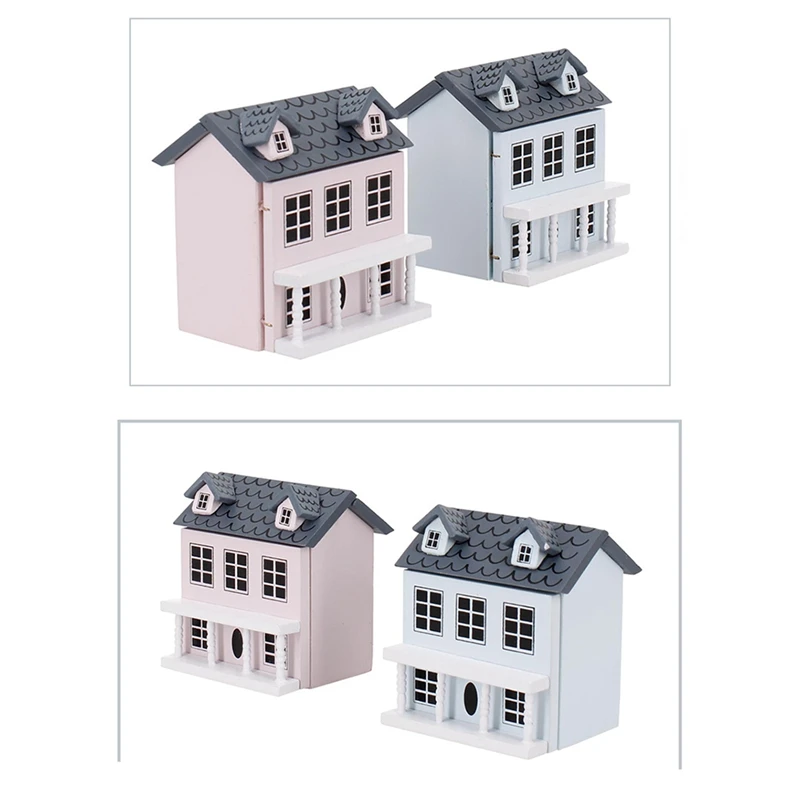 

1/12 Dollhouse DIY Miniature Simulation Dollhouse Villa Small Room Model Toys for Doll House Decoration