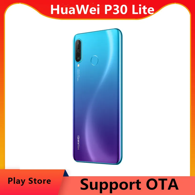 Смартфон HuaWei P30 Lite 4G LTE сканер отпечатков пальцев Восьмиядерный процессор Kirin 710 NFC