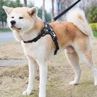 Шлейка под седло для больших собак, регулируемый Камуфляжный ремень на грудь, взрывозащищенный ремень для средних и больших собак, нейлоновая шлейка для домашних питомцев с принтом