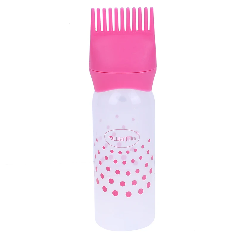 

120ml Hair Coloring Empty Hair Dye Bottle With Applicator Brush Bottles Dyeing Shampoo Bottle Oil Comb Hair Tools Styling Tool