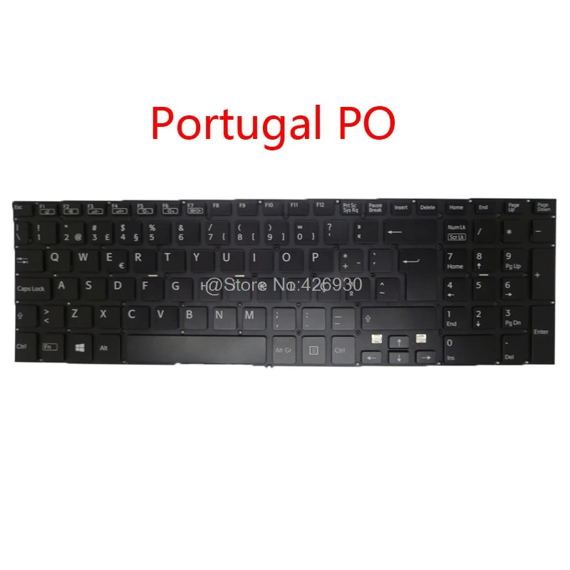 Ноутбук FR BG PO BE клавиатура для SONY VAIO SVF152 SVF153 149239651FR 149239611BG 149240691PT 149240631DE Новый |