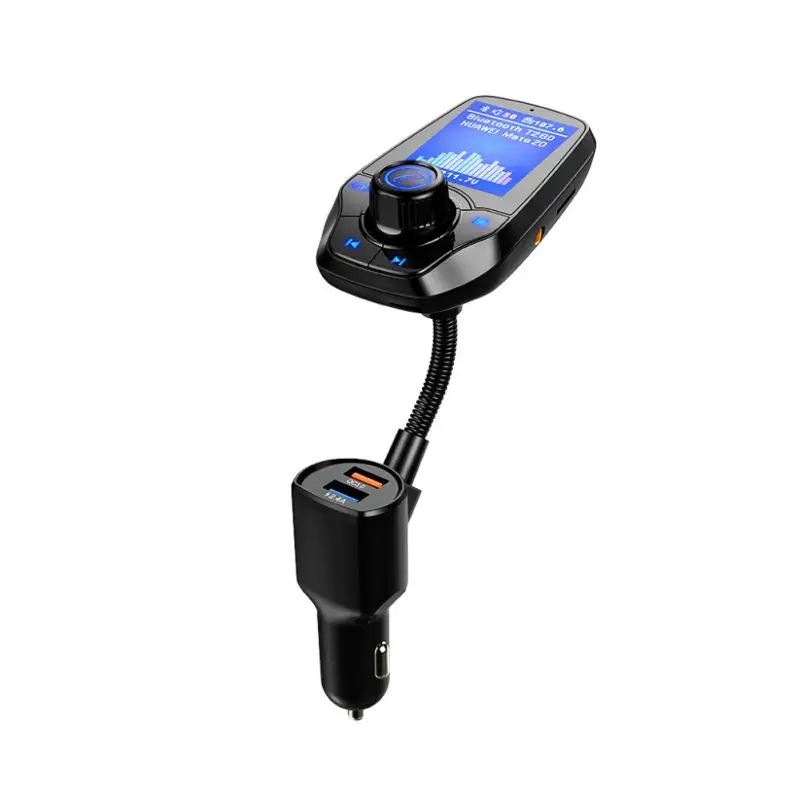 Fm передатчик MP3 плеер для Bluetooth 3 0 автомобильный USB порта Быстрая зарядка