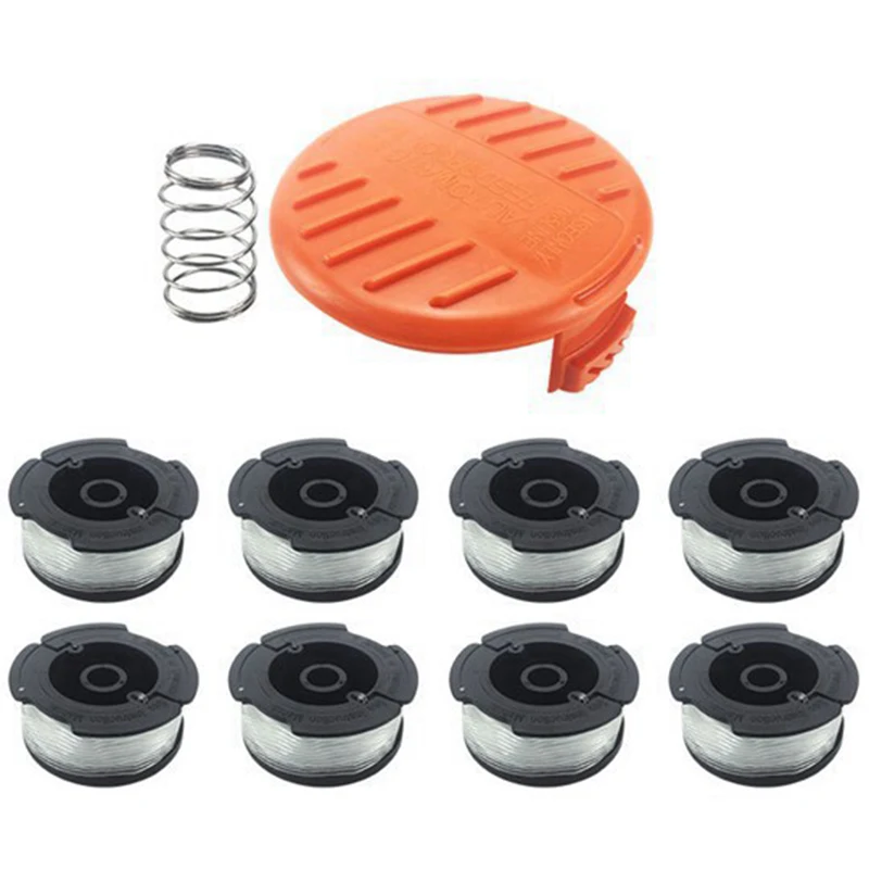 

Mower Replacement Kit, Gr Rope Inserted Into the Machine Line Length Cover