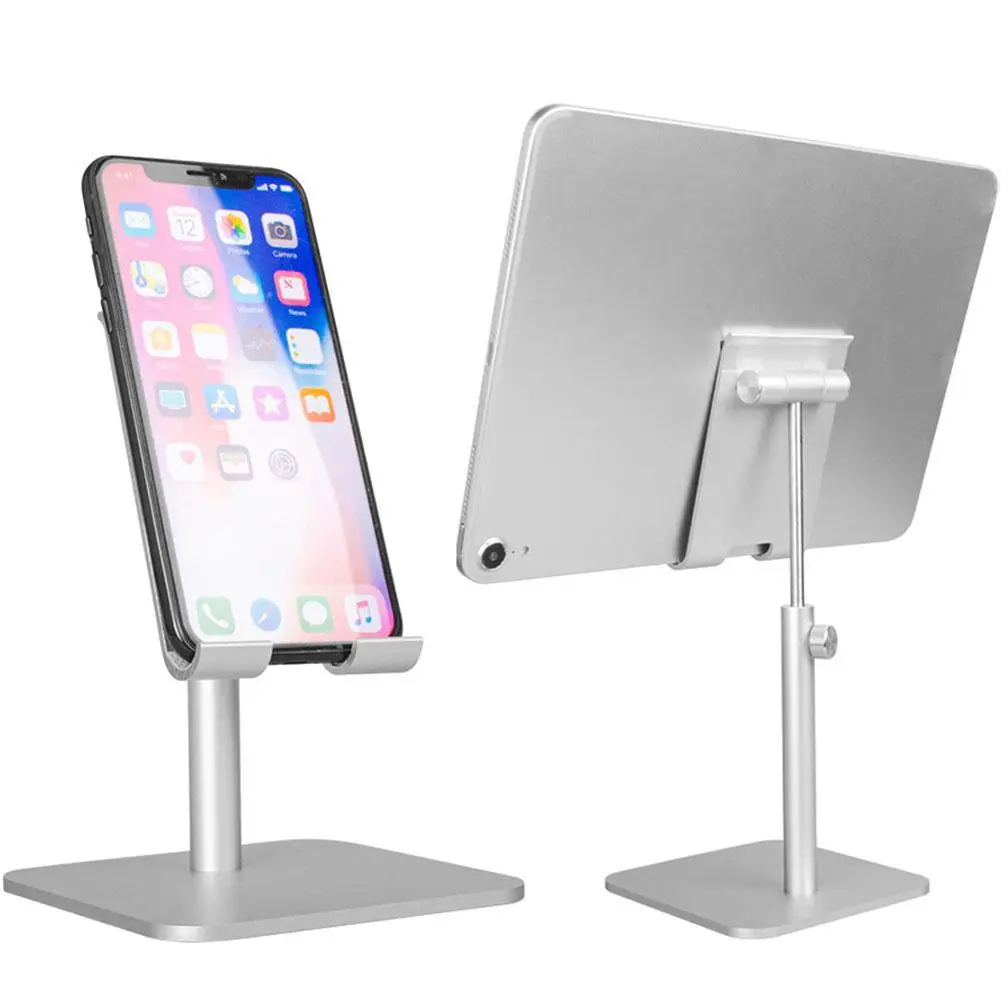 

Adjustable Portable Aluminum Alloy Desktop Tablet Holder Phone Stand Bracket