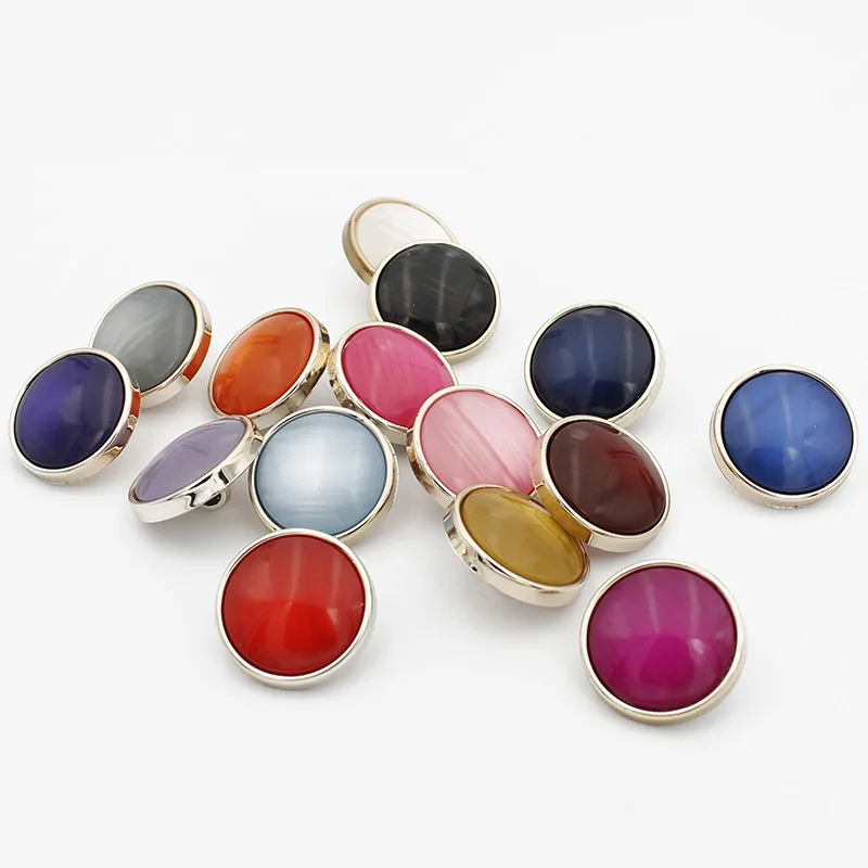 Пуговицы полимерные разноцветные для одежды пальто костюма кардигана швейные