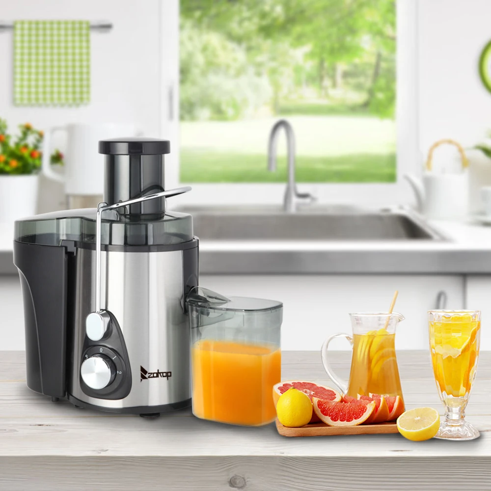 

Juicer Screw Cold Press Extractor FilterFree Easy Wash Electric Fruit Juicer Machine Large Caliber Multi-Color blender juicer