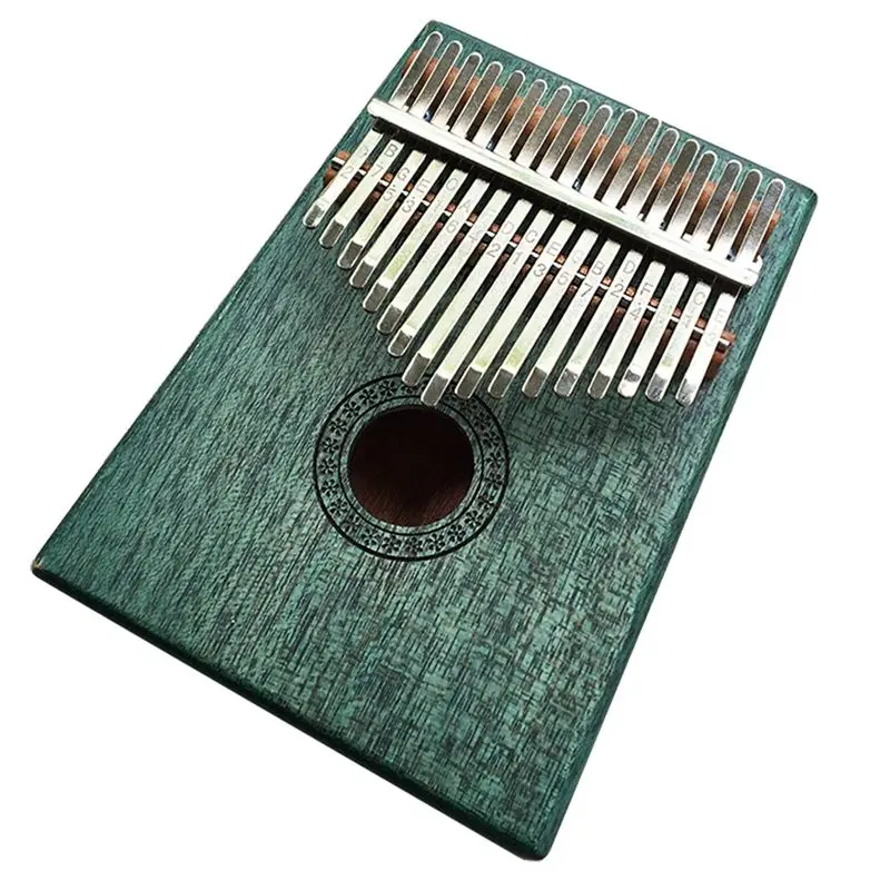 17 клавиш Kalimba красное дерево большого пальца пианино Mbira натуральный мини