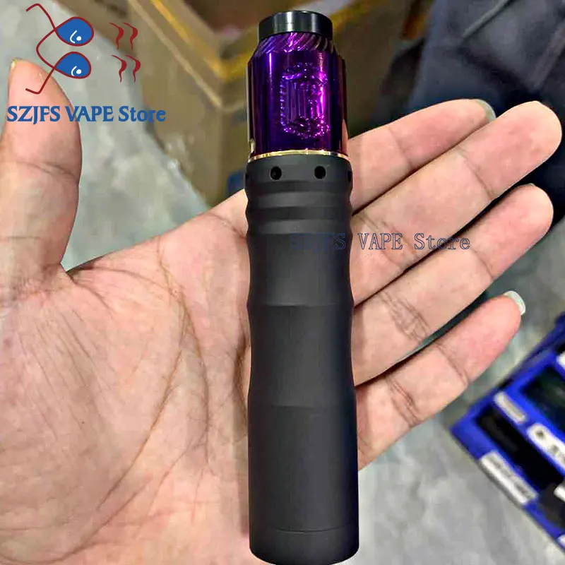 

Kennedy Vindicator V2 mod kit with Kennedy 25 RDA 18650 20700 21700 Battery 25mm Mech Mod Mechanical Mod 510 thread vape pen zeu