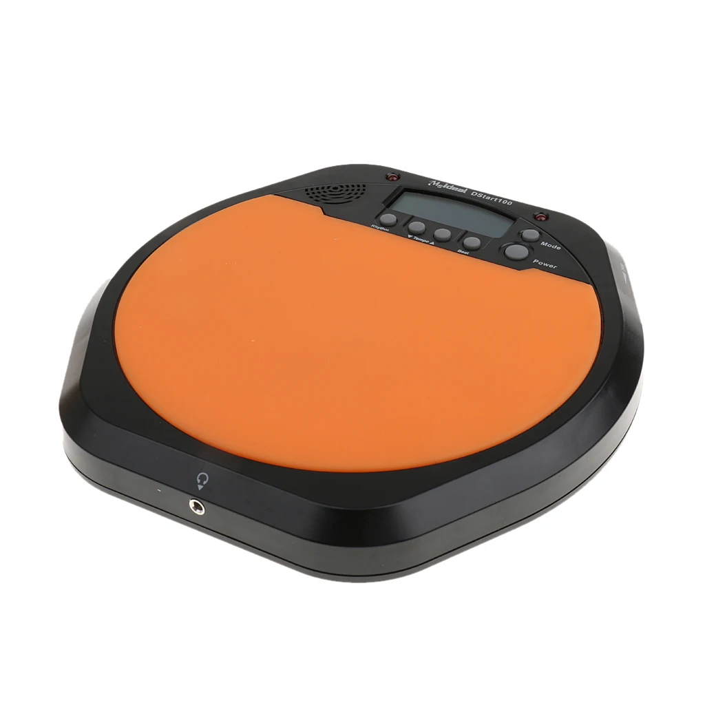 Цифровой ЖК дисплей тренировочный барабан блок Metronome Orange|Детали и аксессуары| |