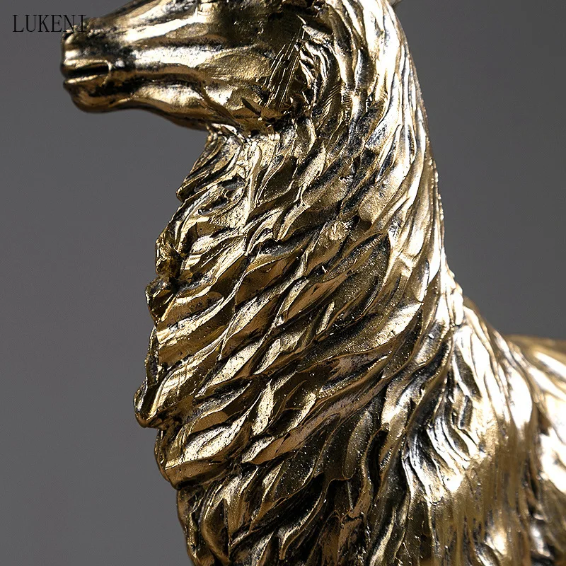 

NORDIC CRAFTS COUPLE DEER EUROPEAN STYLE ROOM WINE CABINET LIVING ROOM DECORATION DECORATION HOME CREATIVE WEDDING MODEL ROOM