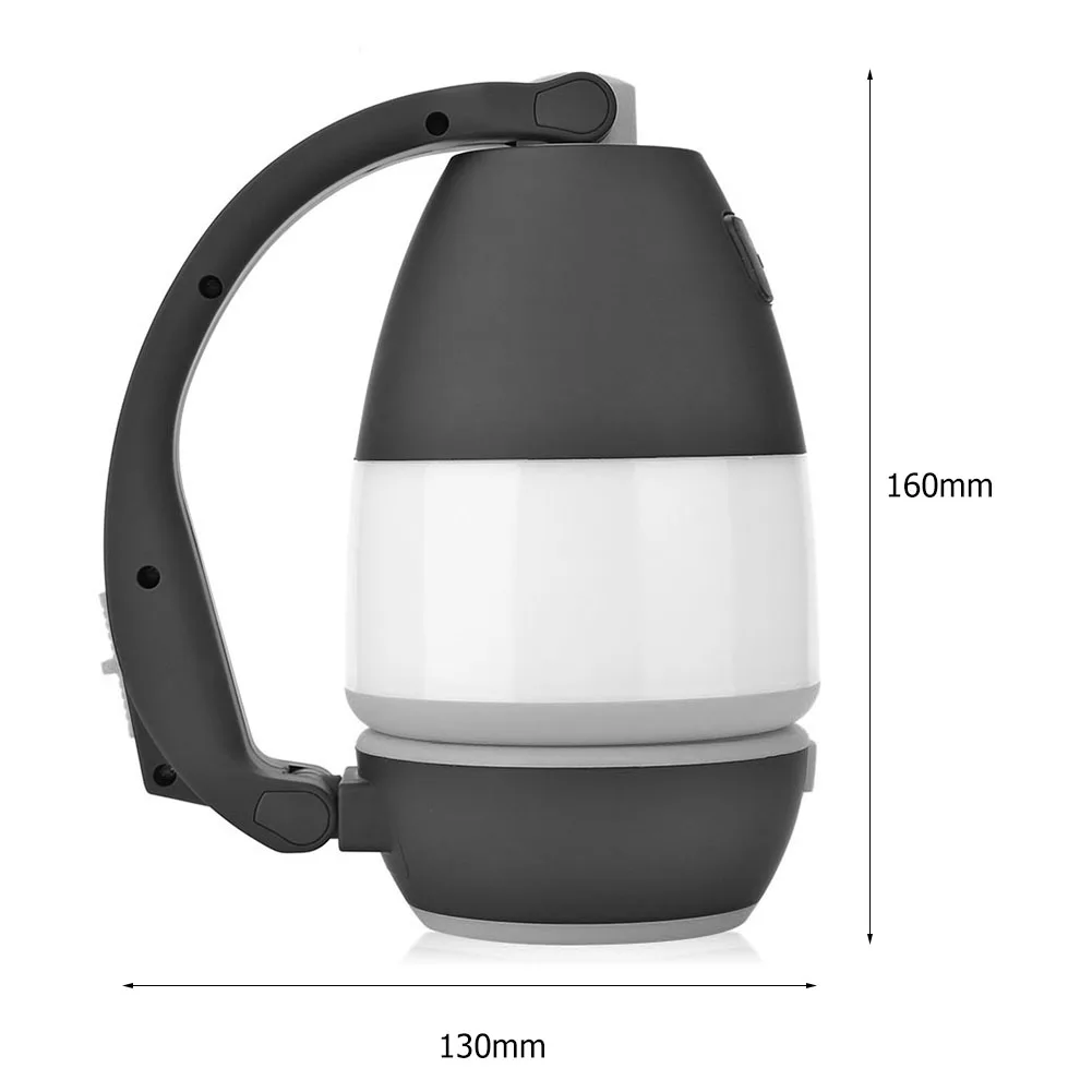 

Multi-functional Handheld LED USB Rechargeable Flashlight Practical Durable Outdoor Camping Emergency Searchlight