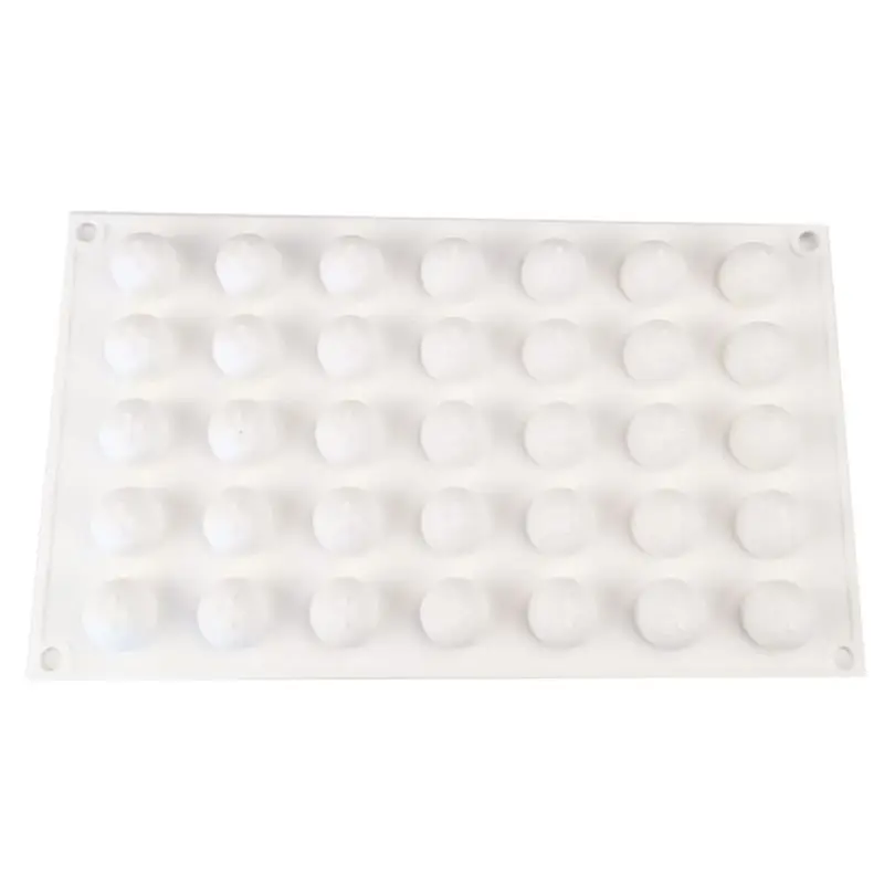 35 полость 3D круглый шар силиконовая форма для украшения торта мусс десертная