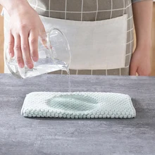 1 шт. антипригарное масло для мытья посуды полотенце кухонная посуда чистящие инструменты кухонное полотенце s для посуды 1 шт. антипригарное масло для мытья посуды полотенце кухонная посуда чистящие инструменты кухонное полотенце s для посуды