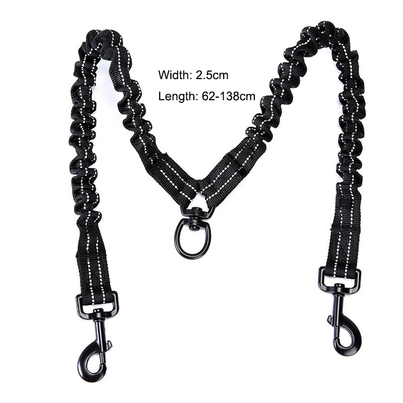 Поворотная двойная сцепка для поводков собак с поворотом на 360 ° поводок занятий