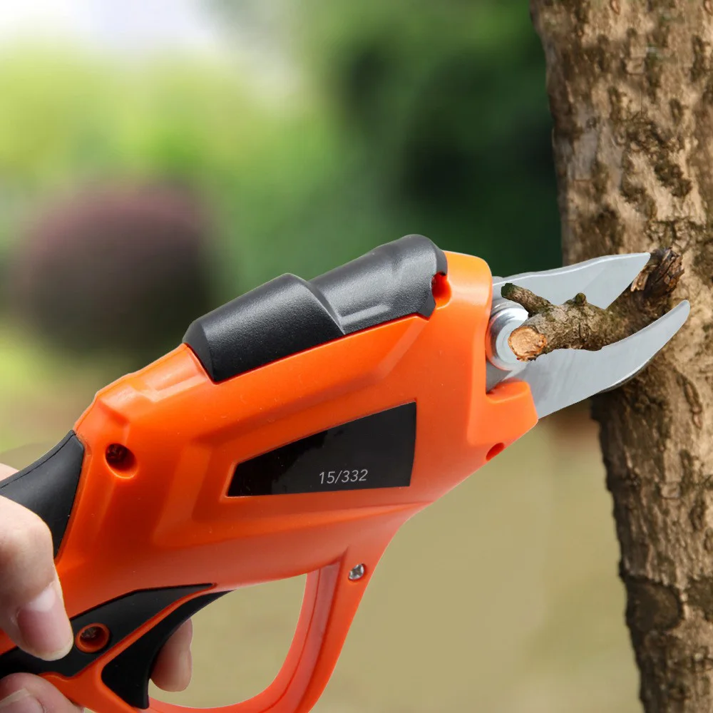 Cordless Electric Pruning Shears 3.6V Battery Orchard Branches Cutter Cutting Tools Electric Pruner Scissor Garden Pruning Tools