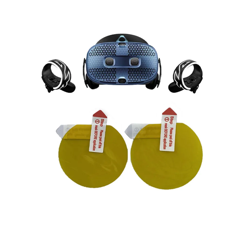 4pcs/set HD Screen Protective Film for HTC Vive Cosmos/ Pro VR Headset Protector Anti-scratch Clear Lens Films | Электроника