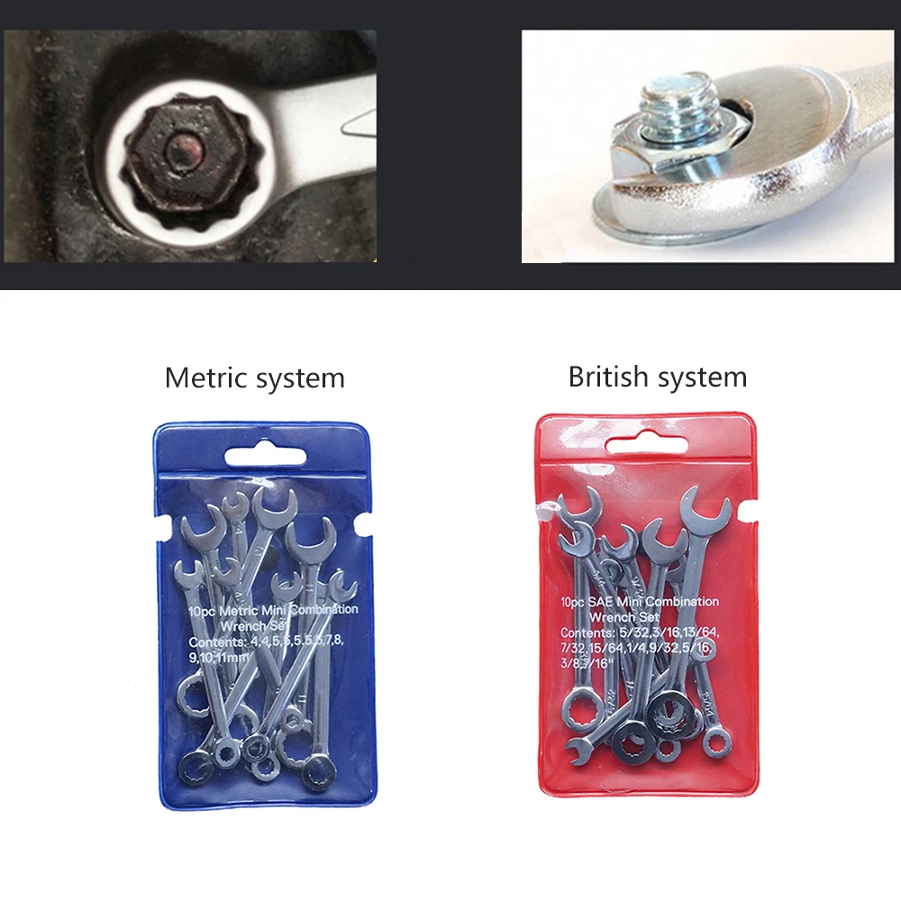 Набор гаечных ключей 10 шт. 4-11 мм | Инструменты