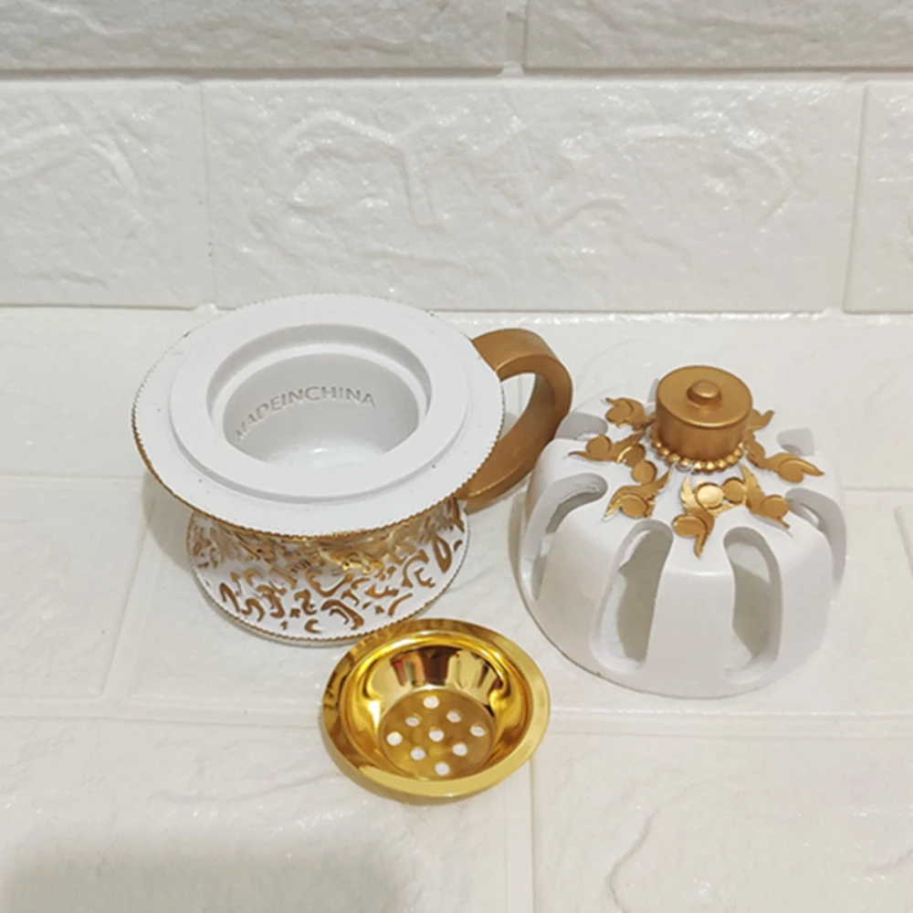 Курильница для благовоний полирезиновая курильница в европейском и среднем