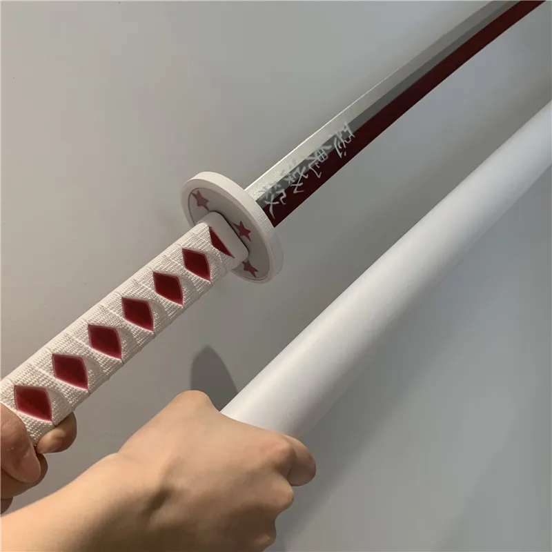 104 см меч из аниме рассекающий демонов оружие цуюри канао шинобу Sowrd Косплей 1:1 нож