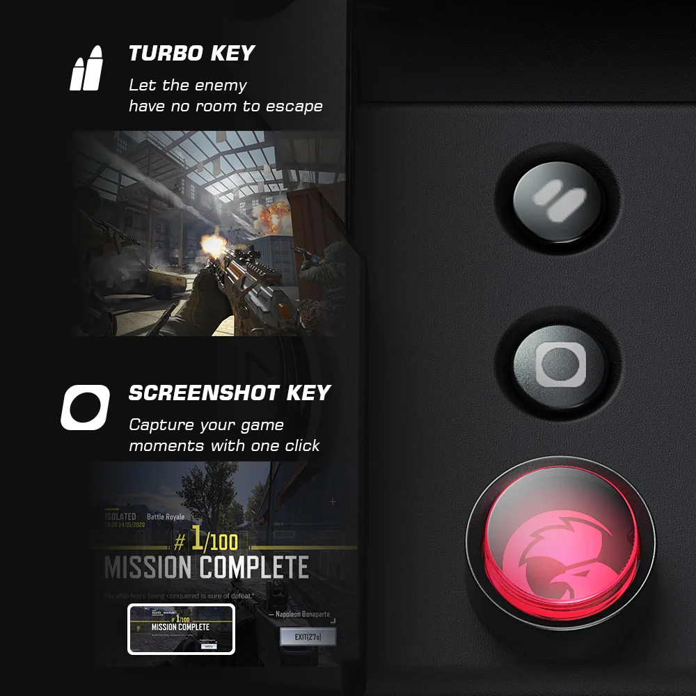 

Bluetooth- Nintendo Switch / Android/iPhone/ Magnetic ABXY
