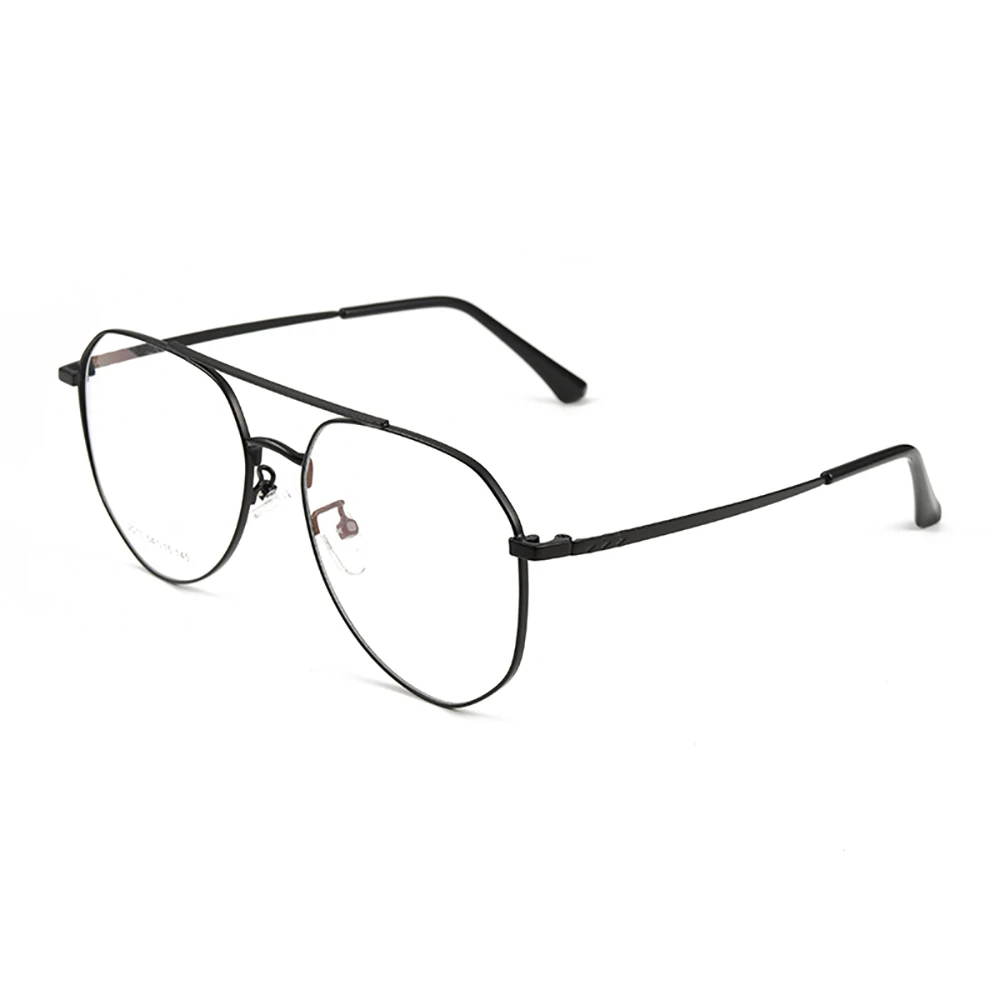 

Fashion Transparent Blue Light Blocking Clear Glasses Oval Lenses Woman Man Luxury Metal Frame Eyeglasses No Diopter Glasses