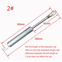 1pc full length 182mm range hood accessories hydraulic rod stretch rod buffer pneumatic rod panel support rod