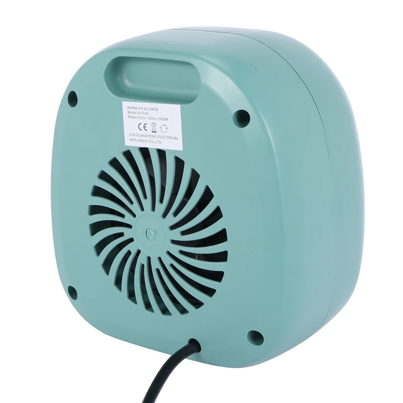 

Electric Mini Fan Heater,Portable Fan Heating,1000W Table Heater PTC Ceramic Heater,for Home,Office&Bedroom,EU Plug