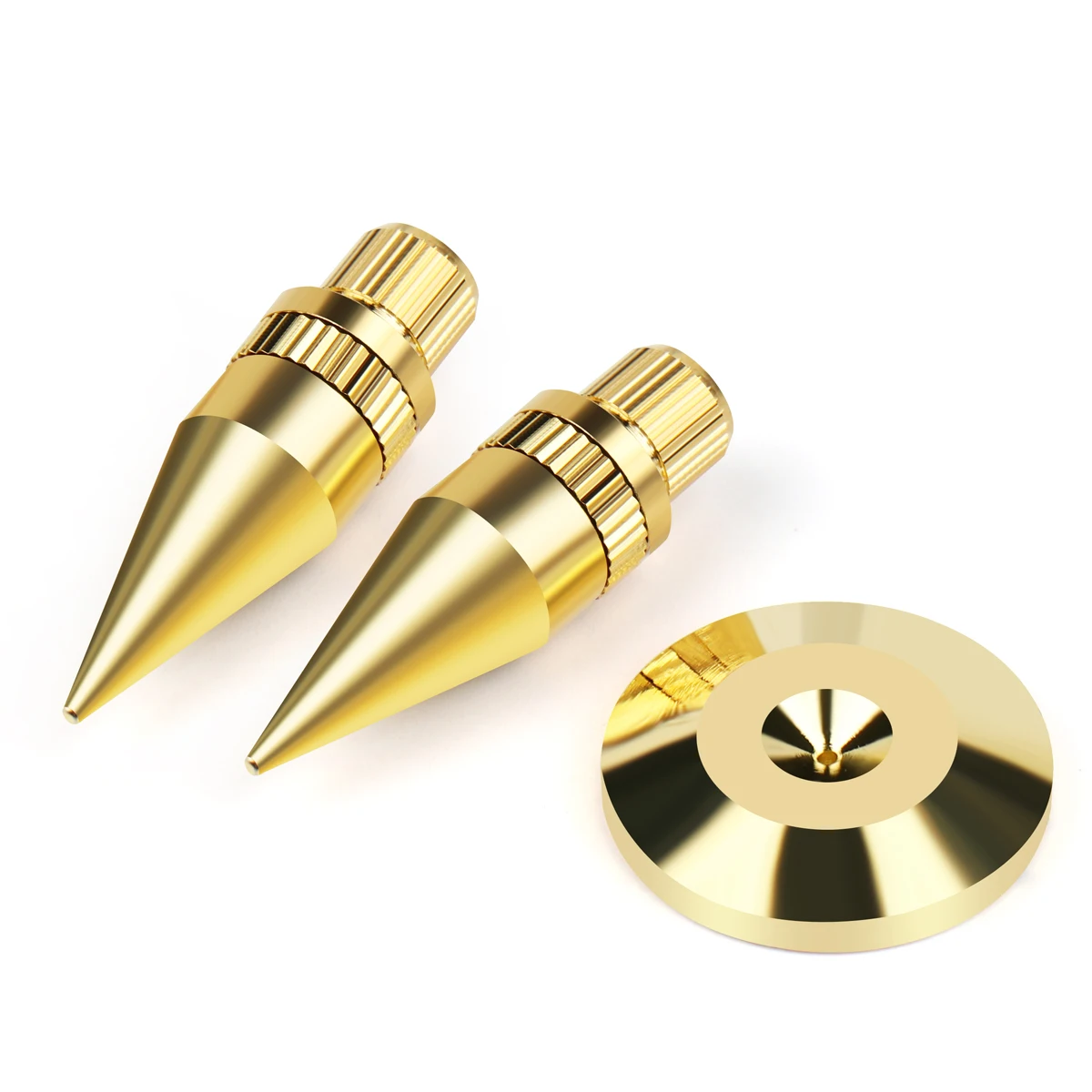 4 шт. Чистый медный динамик M6x36 коробка шипы подставка ударная подушка для ног