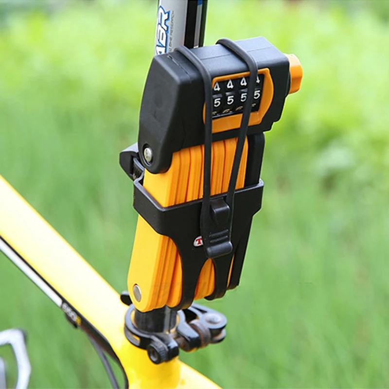 Складной двухколесный велосипед кодовый замок с креплением MTB дорожный Пароль