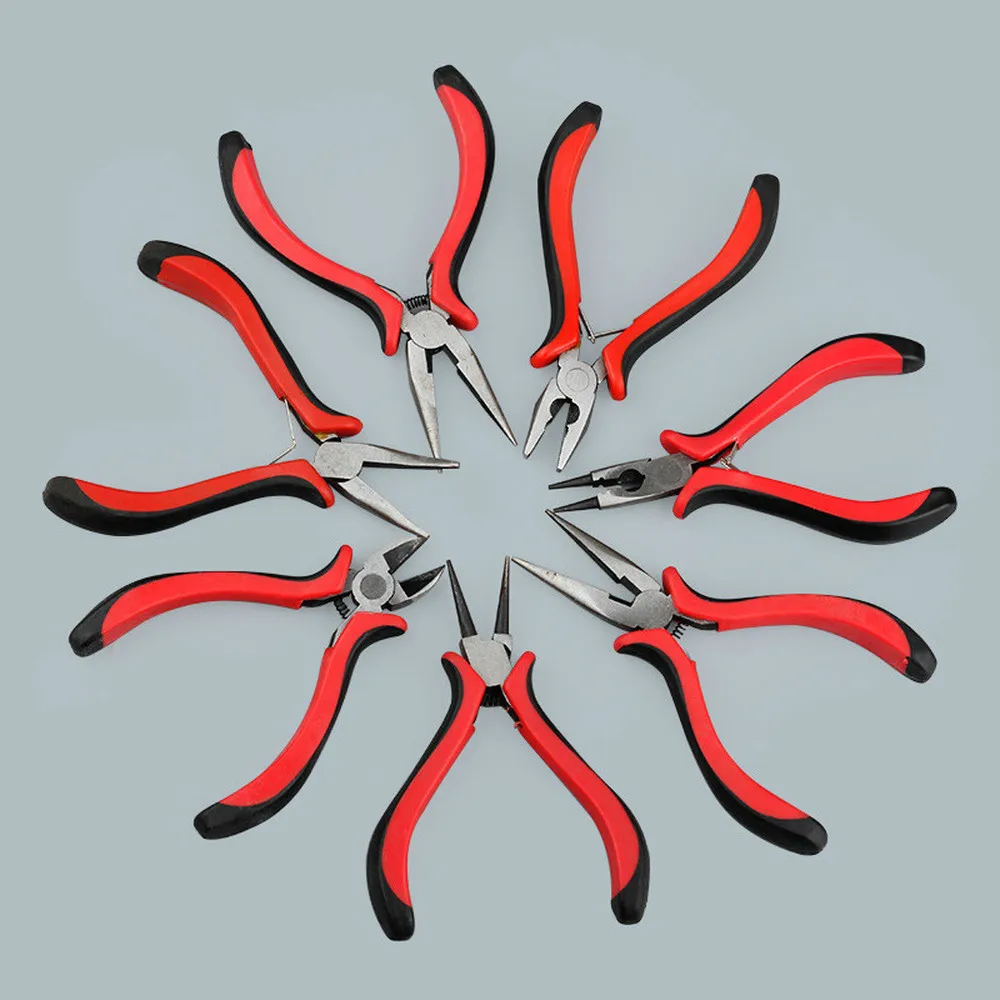 

Stainless Steel Jewelry Accessories Small Needle Nose Pliers Multifunctional DIY Jewelry Tools Wire Pliers Wire Crimping Tool