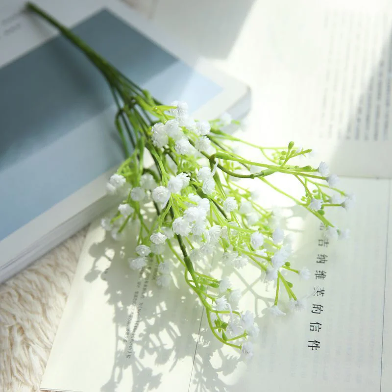 1 шт. Цветочные букеты из Гипсофилы 34 5 см|Искусственные и сухие цветы| |