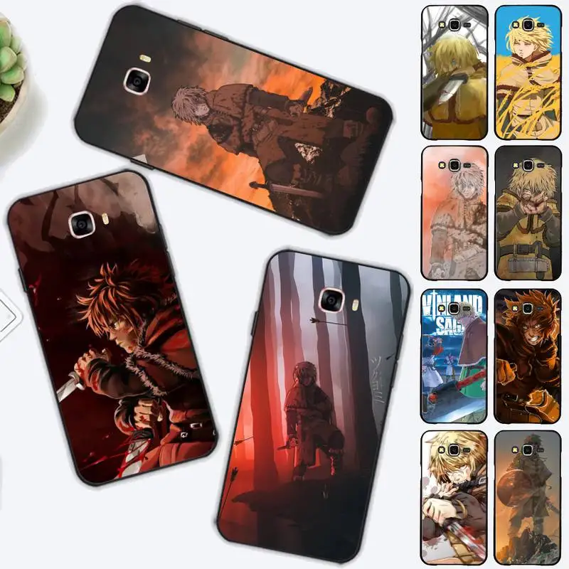 

FHNBLJ VINLAND SAGA Phone Case for Samsung J 2 3 4 5 6 7 8 prime plus 2018 2017 2016 core